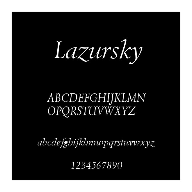 Lazursky