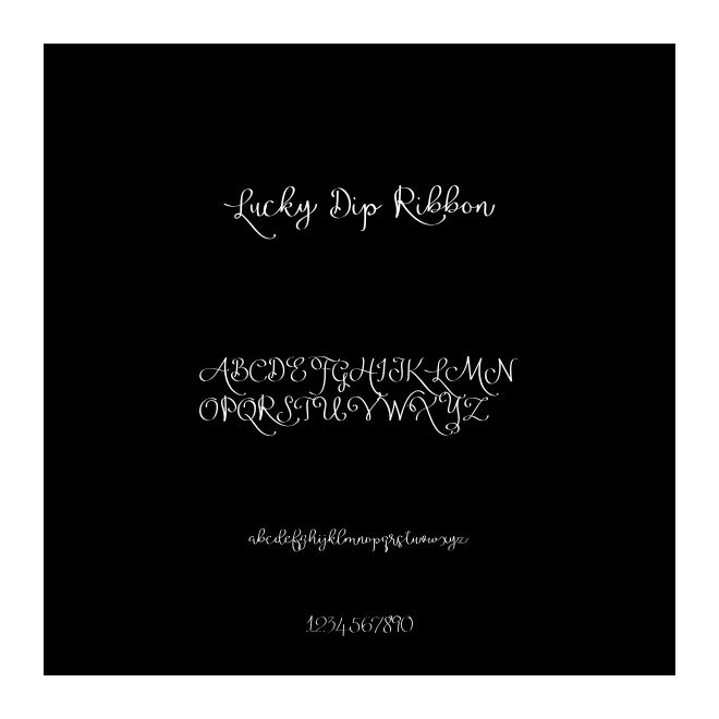 Lucky Dip Ribbon
