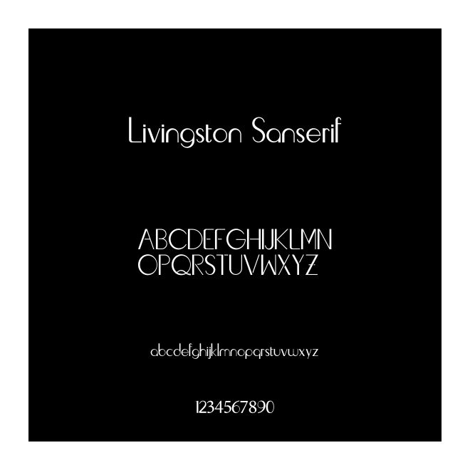 Livingston Sanserif