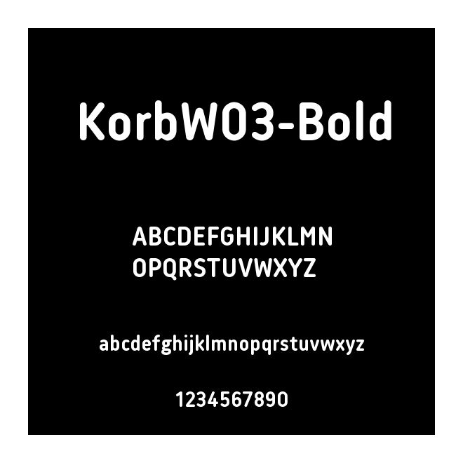 KorbW03-Bold