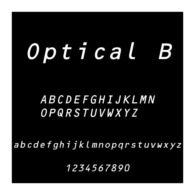 Optical B