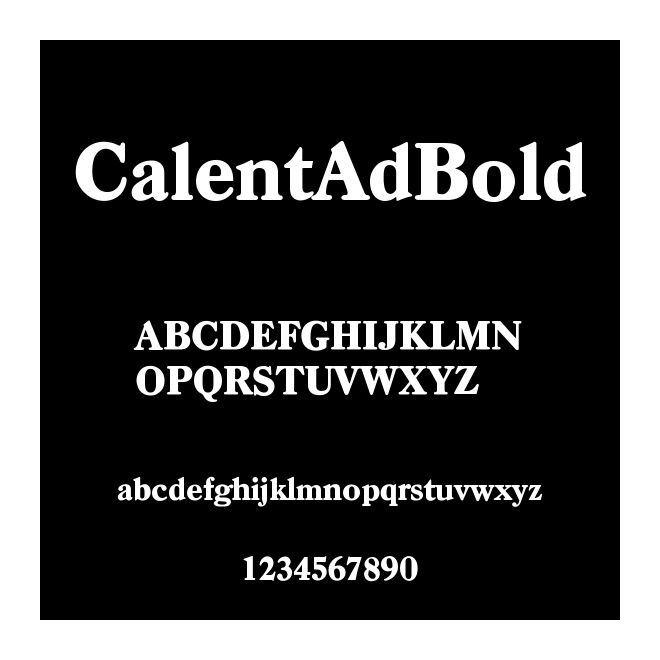CalentAdBold