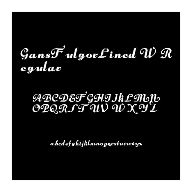 GansFulgorLinedW90-Regular