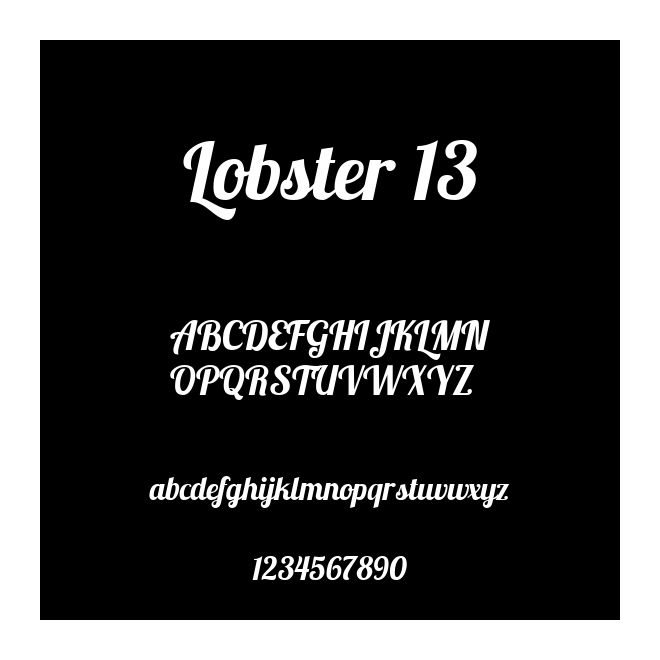 Lobster 13