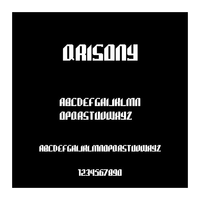 QRISONY