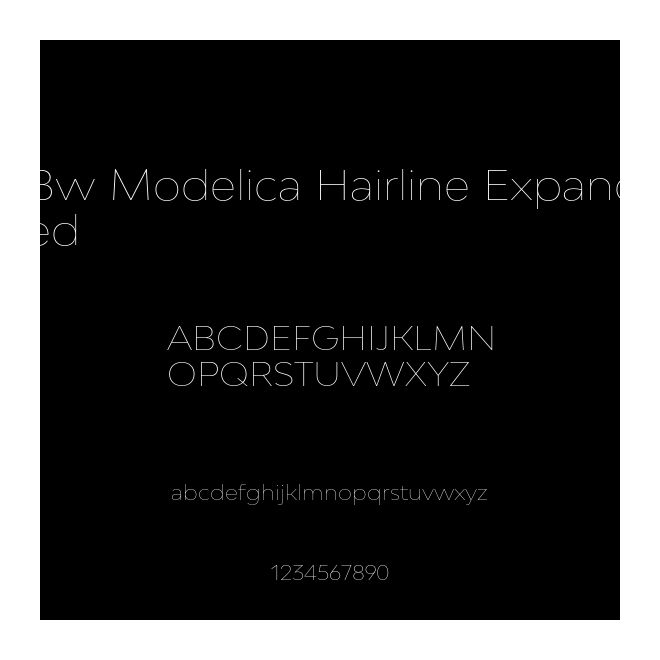 Bw Modelica Hairline Expanded