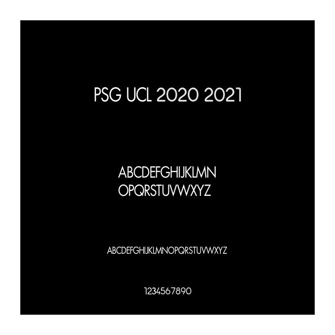 PSG UCL 2020 2021