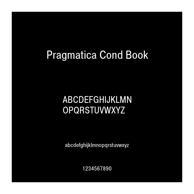 Pragmatica Cond Book