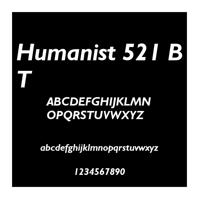 Humanist 521 BT