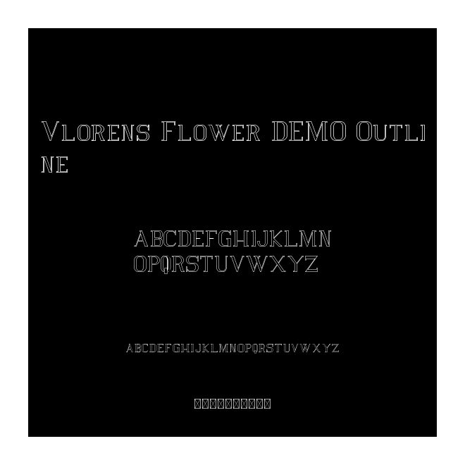 Vlorens Flower DEMO Outline