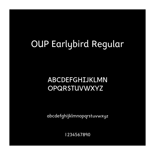 OUP Earlybird Regular