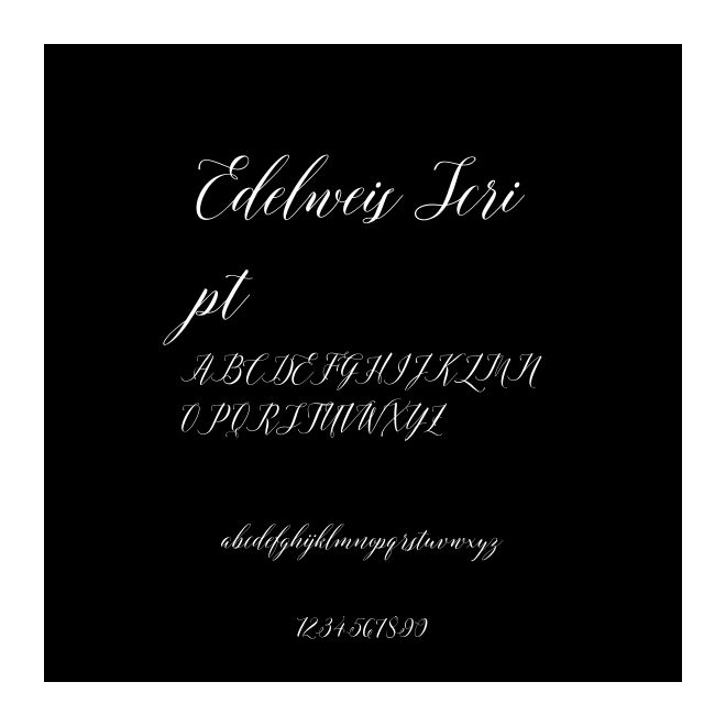 Edelweis Script