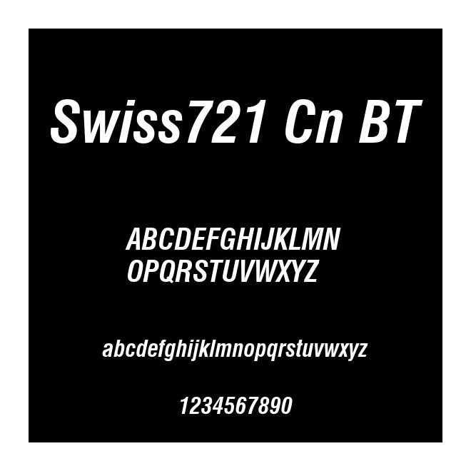 Swiss721 Cn BT