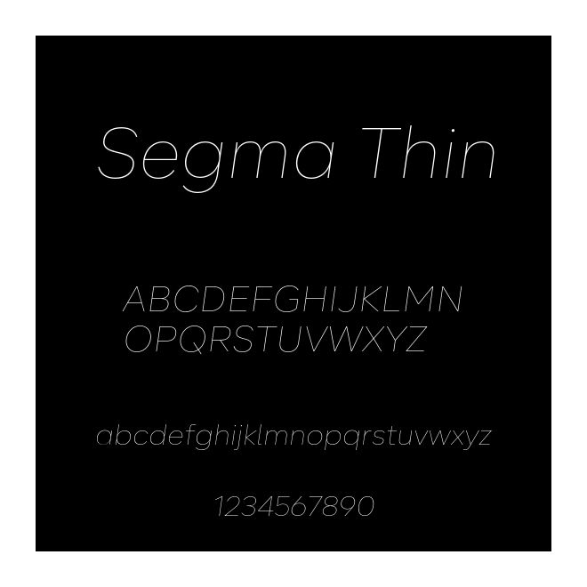 Segma Thin
