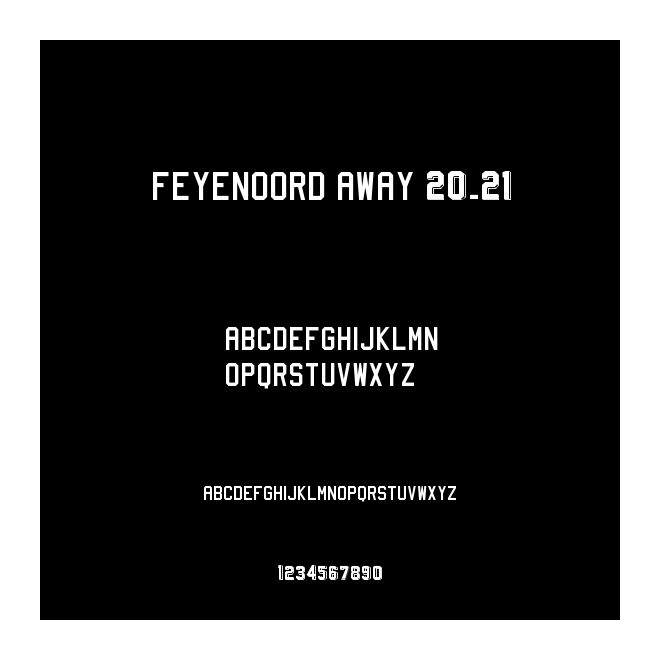 Feyenoord AWAY 20-21