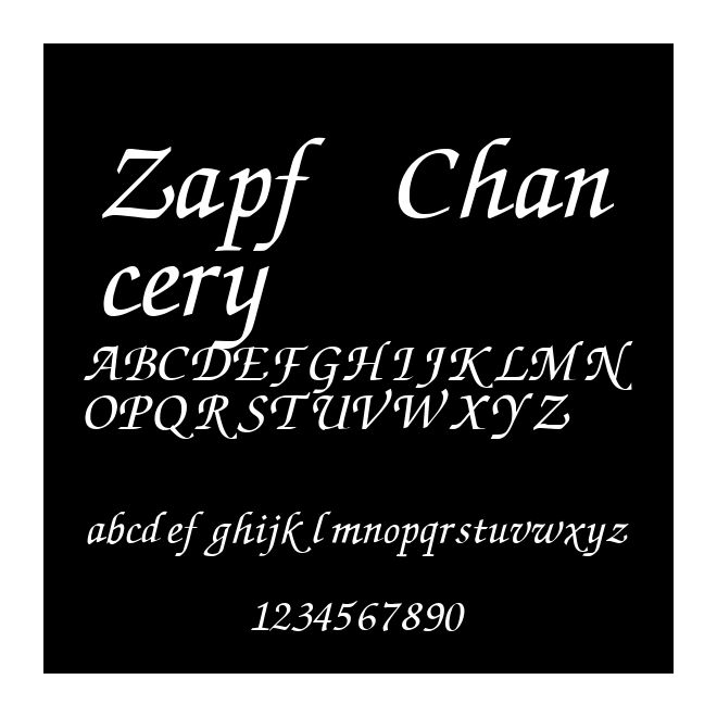 Zapf Chancery