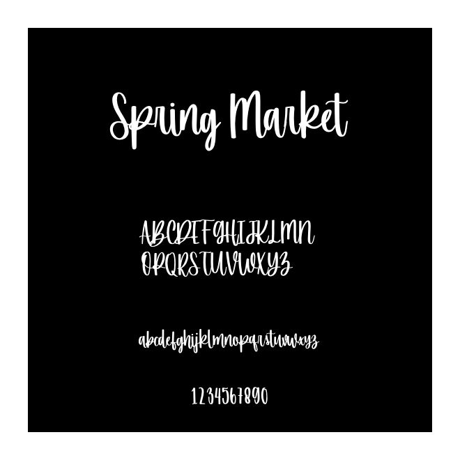 Spring Market