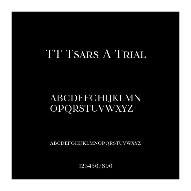 TT Tsars A Trial