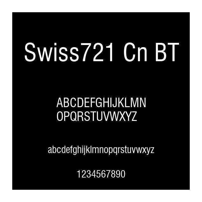 Swiss721 Cn BT
