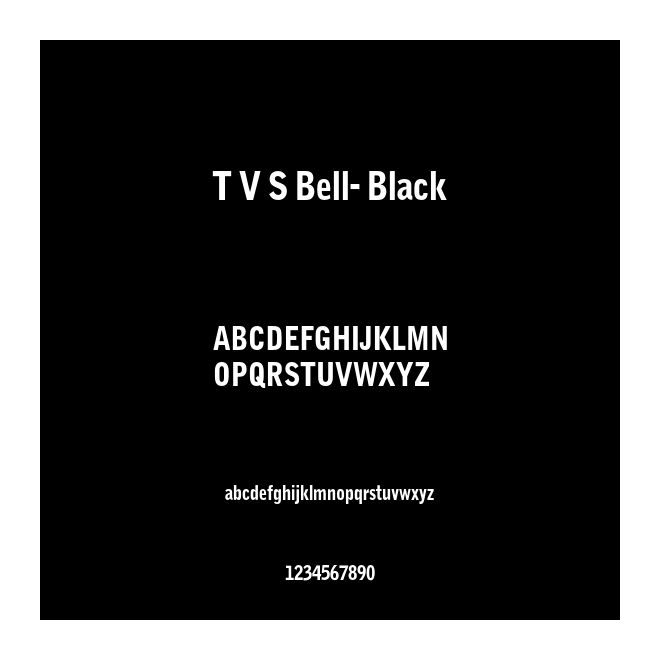 T V S Bell- Black