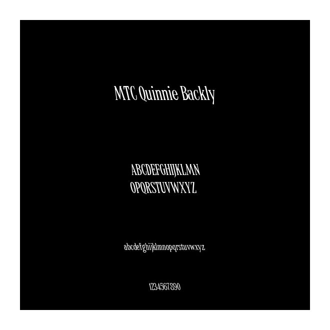 MTC Quinnie Backly