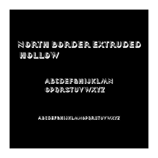 North Border Extruded Hollow