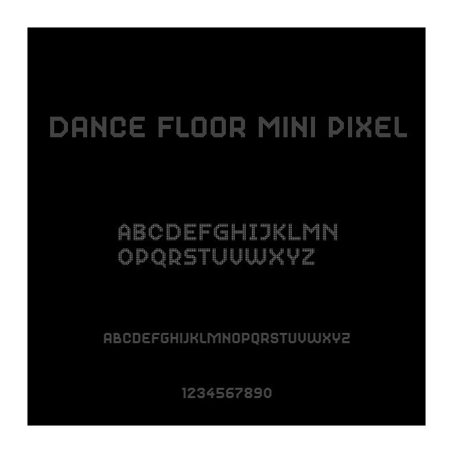 Dance Floor Mini Pixel