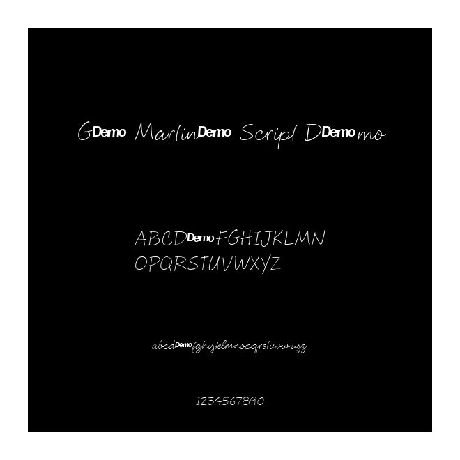 GE Martine Script Demo