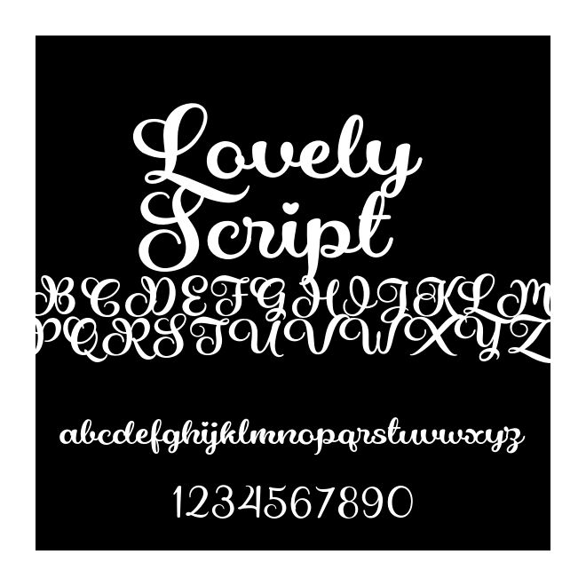 Lovely Script