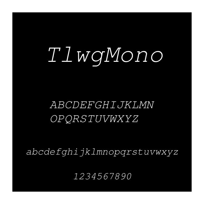 TlwgMono