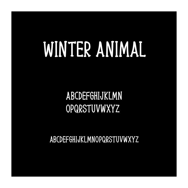 Winter Animal