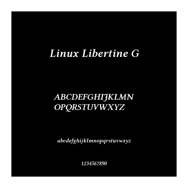 Linux Libertine G