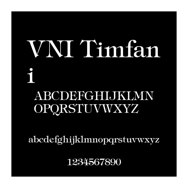 VNI Timfani