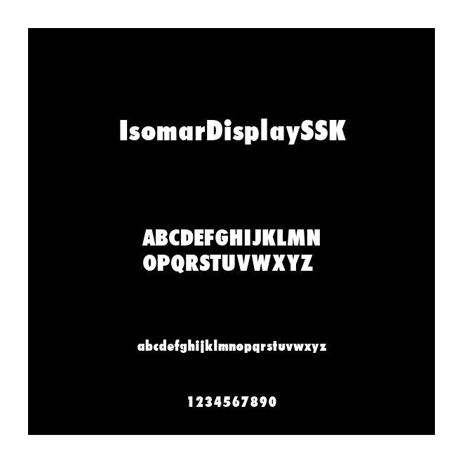 IsomarDisplaySSK