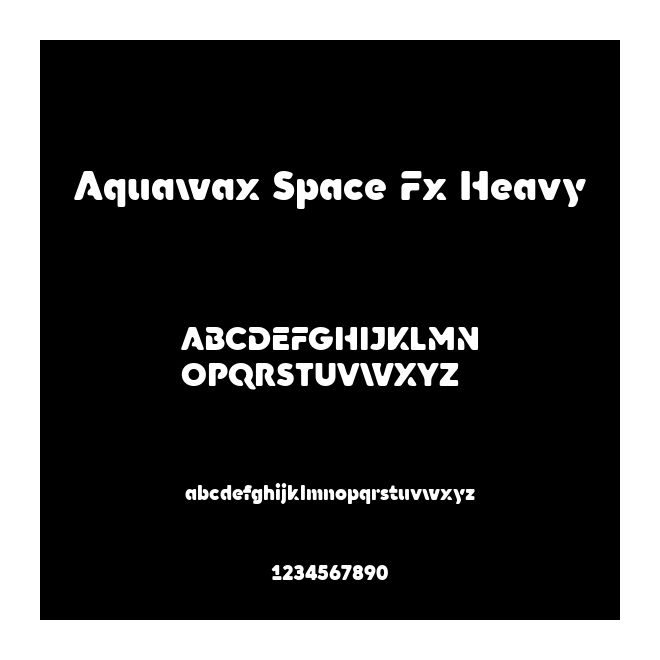 Aquawax Space Fx Heavy