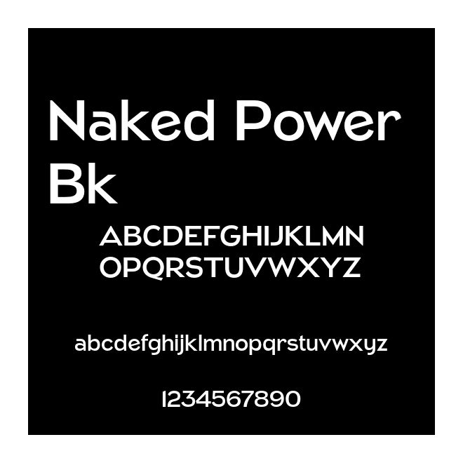 Naked Power Bk