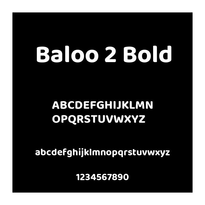 Baloo 2 Bold
