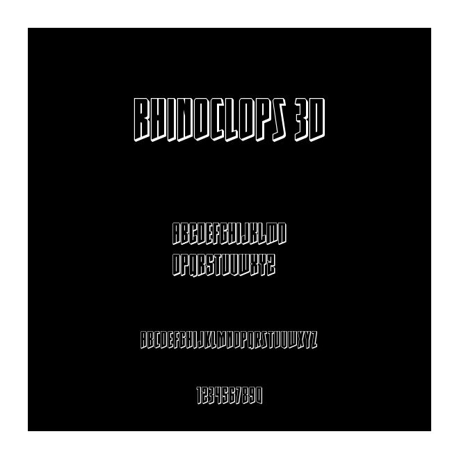 Rhinoclops 3D