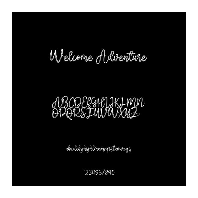 Welcome Adventure
