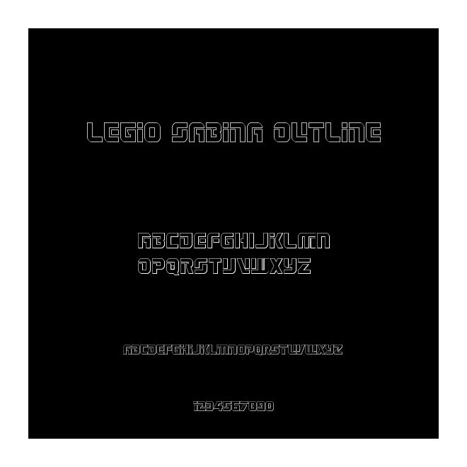 Legio Sabina Outline