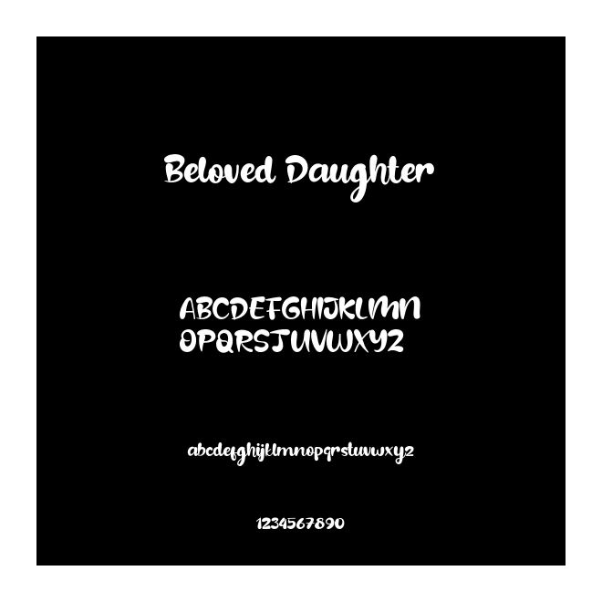 Beloved Daughter