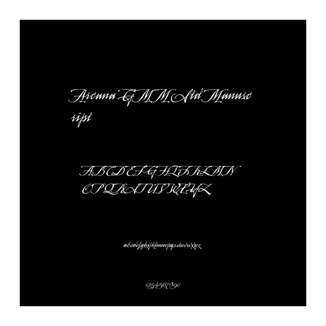 Arcana GMM Std Manuscript