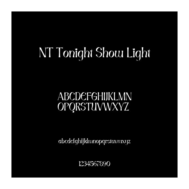 NT Tonight Show Light
