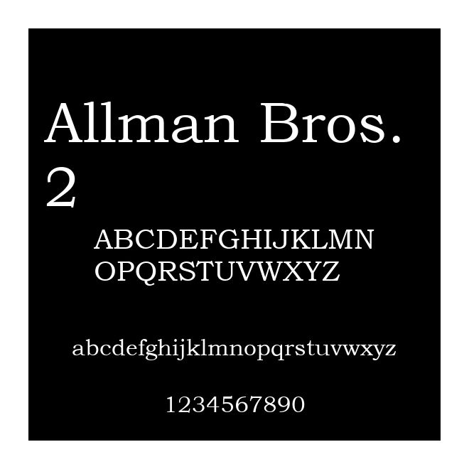 Allman Bros. 2
