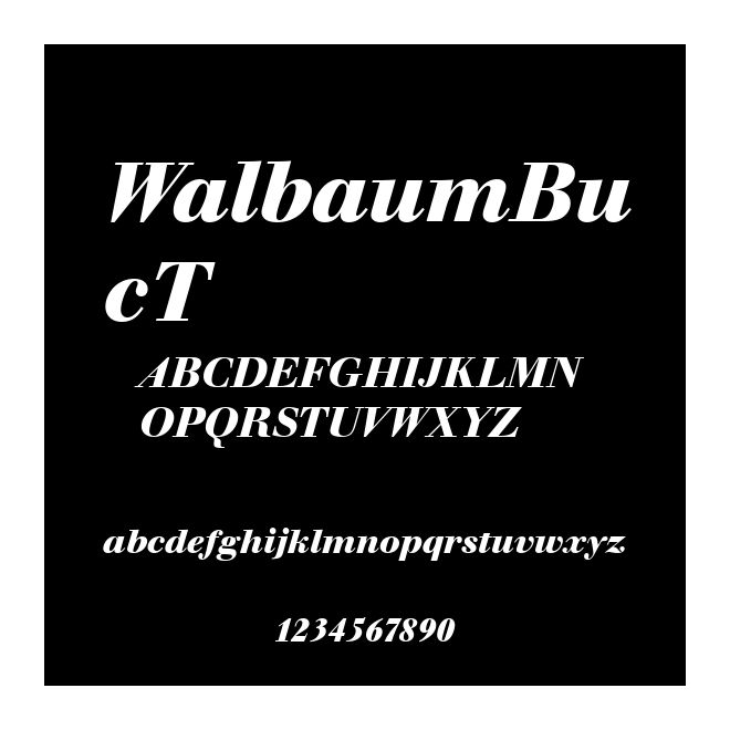 WalbaumBucT