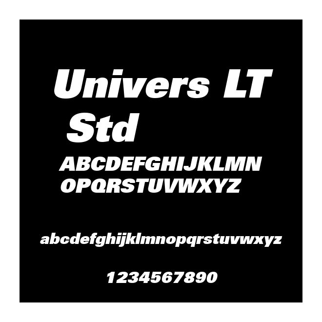 Univers LT Std