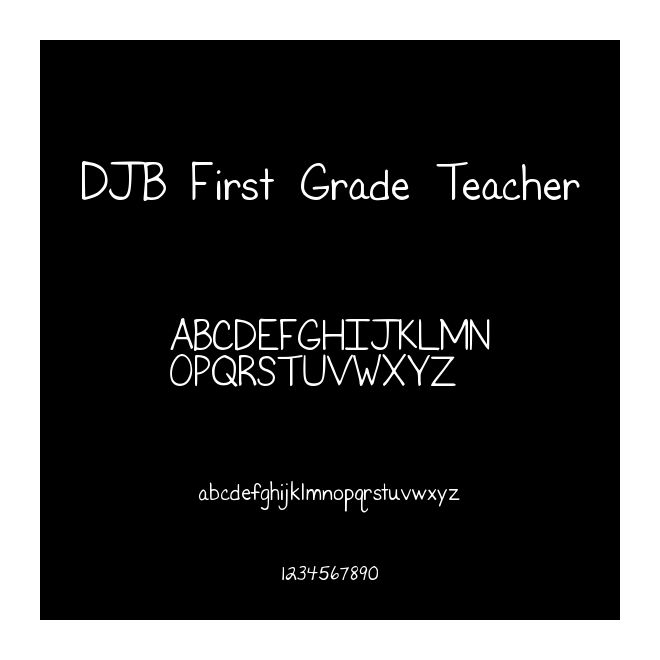 DJB First Grade Teacher