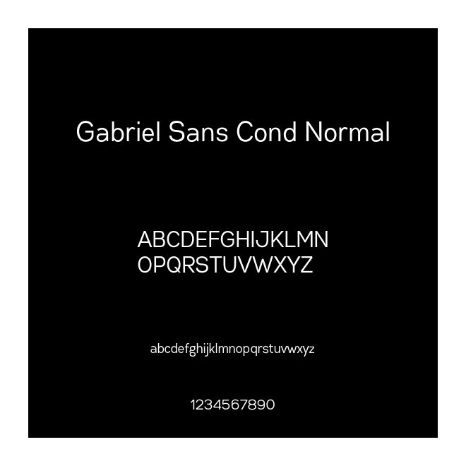 Gabriel Sans Cond Normal