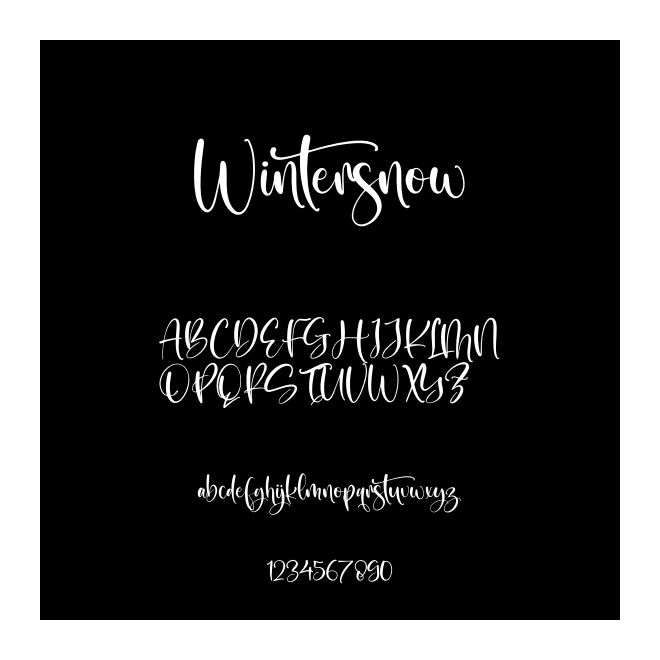 Wintersnow
