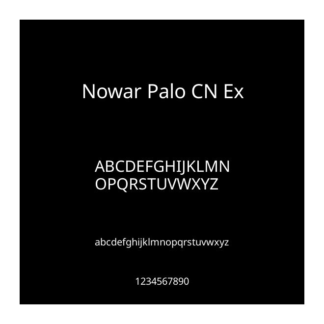 Nowar Palo CN Ex